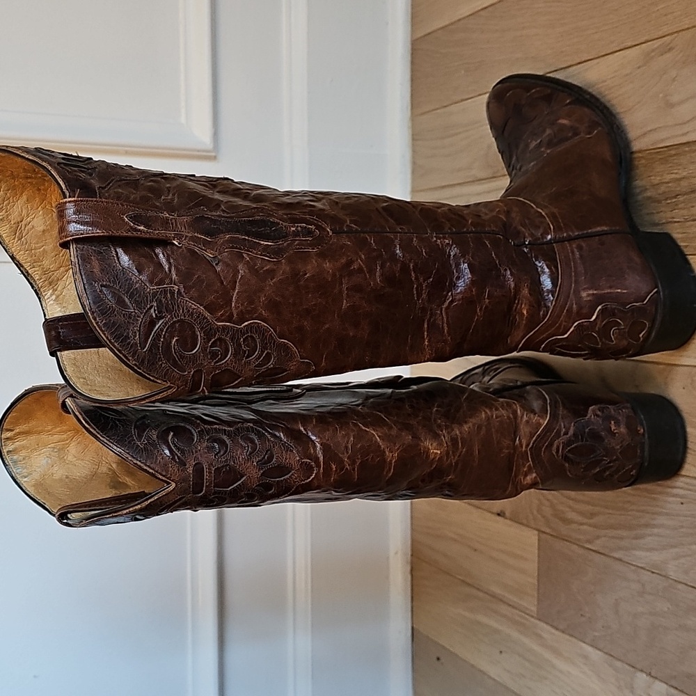 Women's Johnny Ringo Puma Brown 15" Boots JRS806-14 Womens 8.5 - Picture 4 of 15